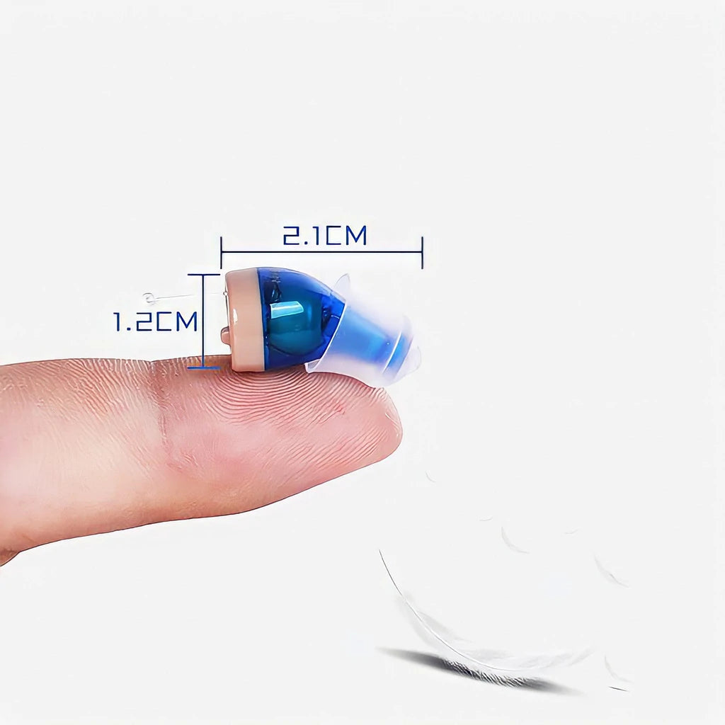 Discreet Rechargeable Mini Hearing Aid For Clear Sound