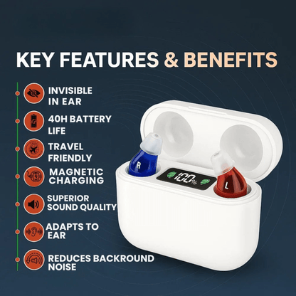 Audionix | Discreet Rechargeable Hearing Aids with Crystal Clear Sound 2