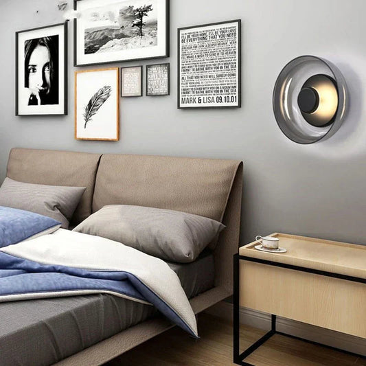 Simple LED Wall Light with Warm White Glow - Lusomart