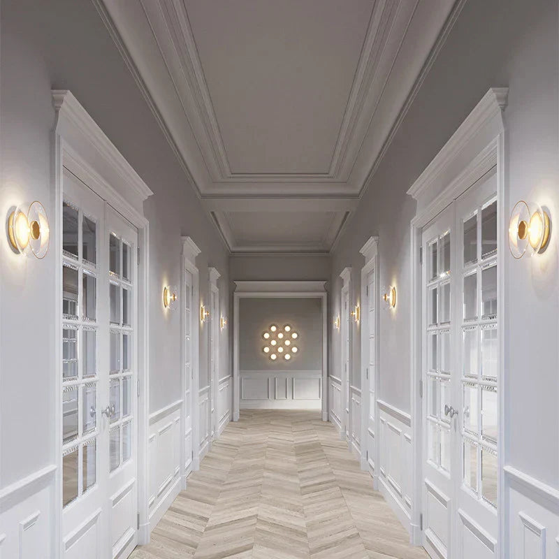 AuraLoom – Minimalist Ceiling Light with Warm Illumination 2