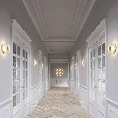 AuraLoom – Minimalist Ceiling Light with Warm Illumination 2