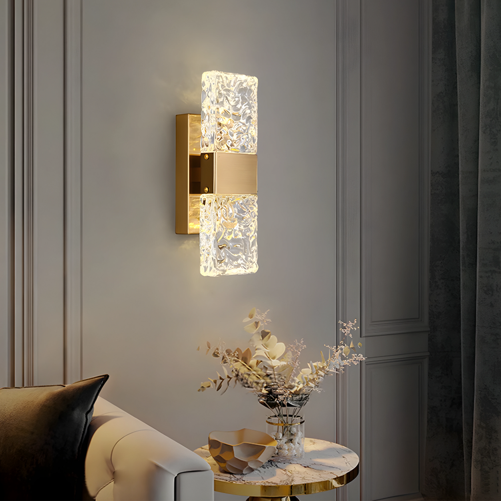 AuraLuxe – LED Crystal Wall Lamp 3
