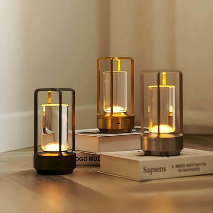 Compact Wireless Desk Lamp – Bright Portable Light - Lusomart