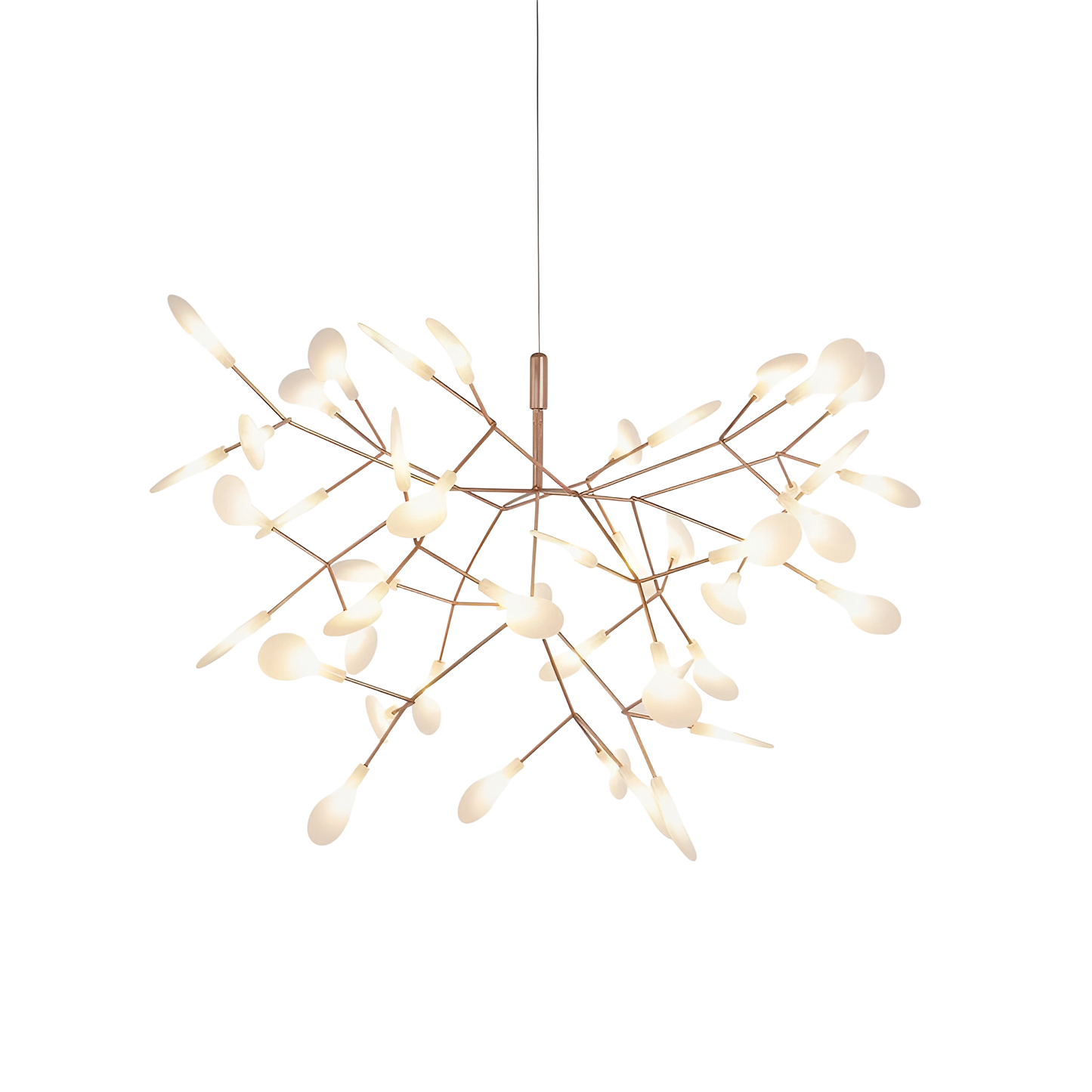 Auralyx | Firefly LED Pendant Light in Rose Gold Finish 4