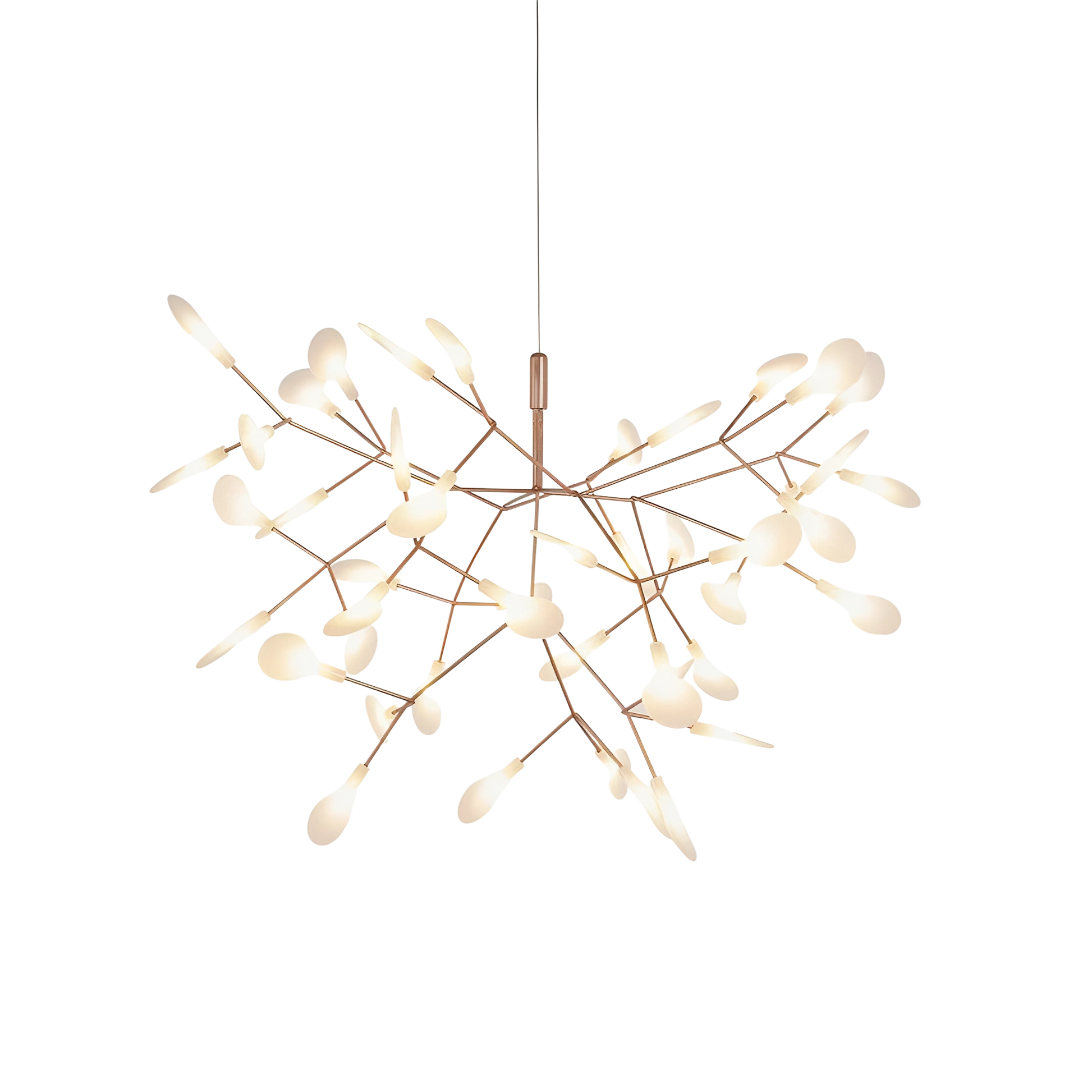 Auralyx | Firefly LED Pendant Light in Rose Gold Finish 4