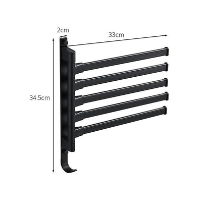 AureaRack | Elegant Modern 5-Arm Towel Organiser for Bathrooms 4