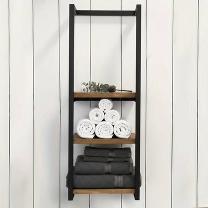 AureaSteel | Sleek Modern Wall Mounted Towel Holder for Elegant Bathrooms 4