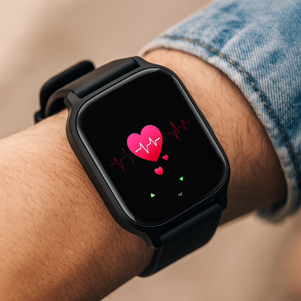AureliaTech | Slim GPS Fitness Watch with Bluetooth and Heart Rate - Lusomart