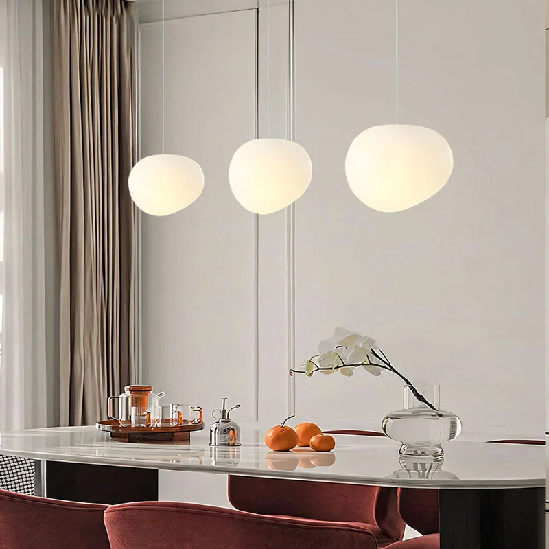Aurelia | Stylish Asymmetrical Glass Kitchen Pendant Lighting Fixture 5