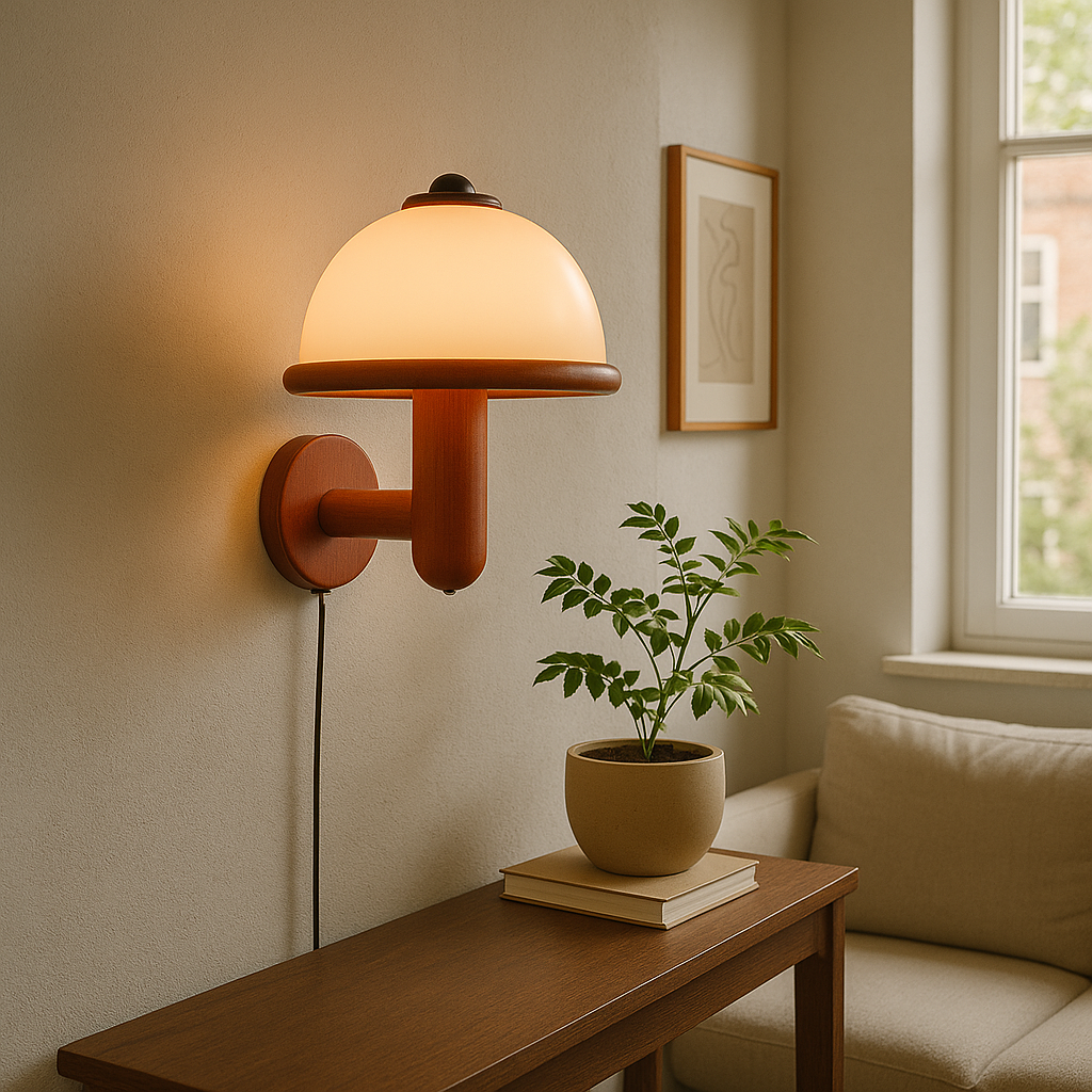 Aurisca | Artistic Mushroom Wall Lamp for Modern Interiors 1