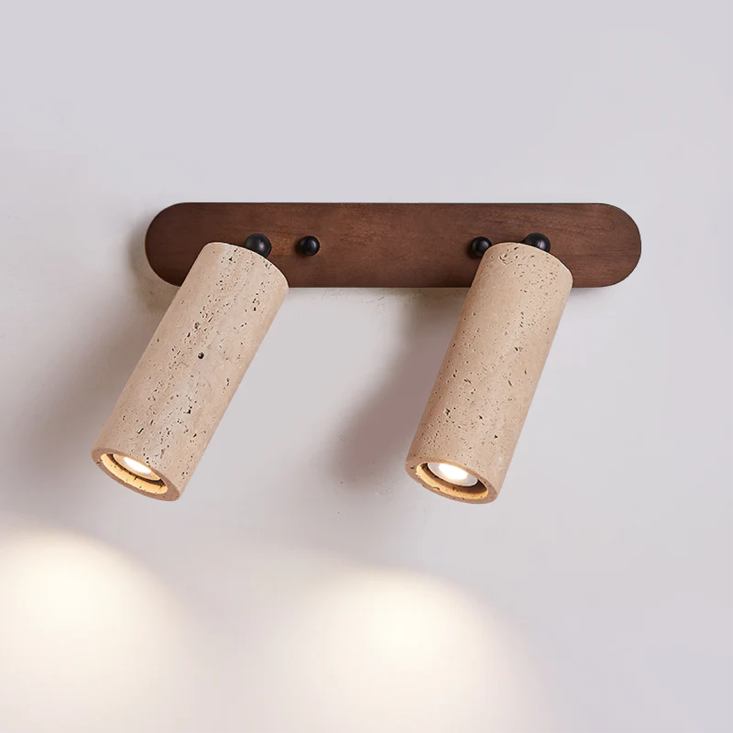 Aurivon | Retro Travertine Wall Lamp with Adjustable Swivel Design 7