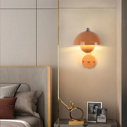 Elegant LED Wall Light – Floral Pattern & Soft Glow
