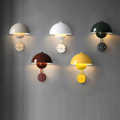 Elegant LED Wall Light – Floral Pattern & Soft Glow - Lusomart