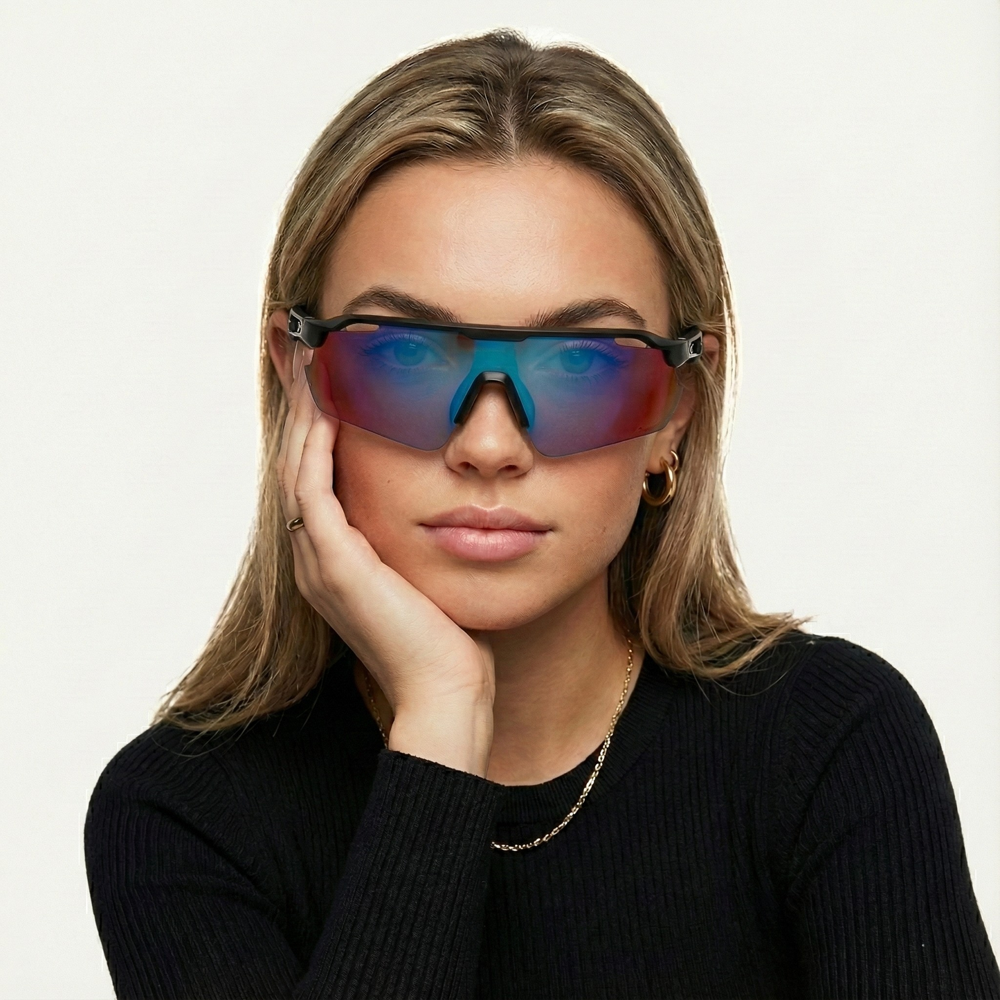 Sporty Polarized Running Shades With UV Protection