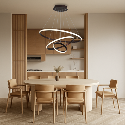Aurovia | Luxury 3-Tier Chandelier Pendant Lamp for High Ceilings 2