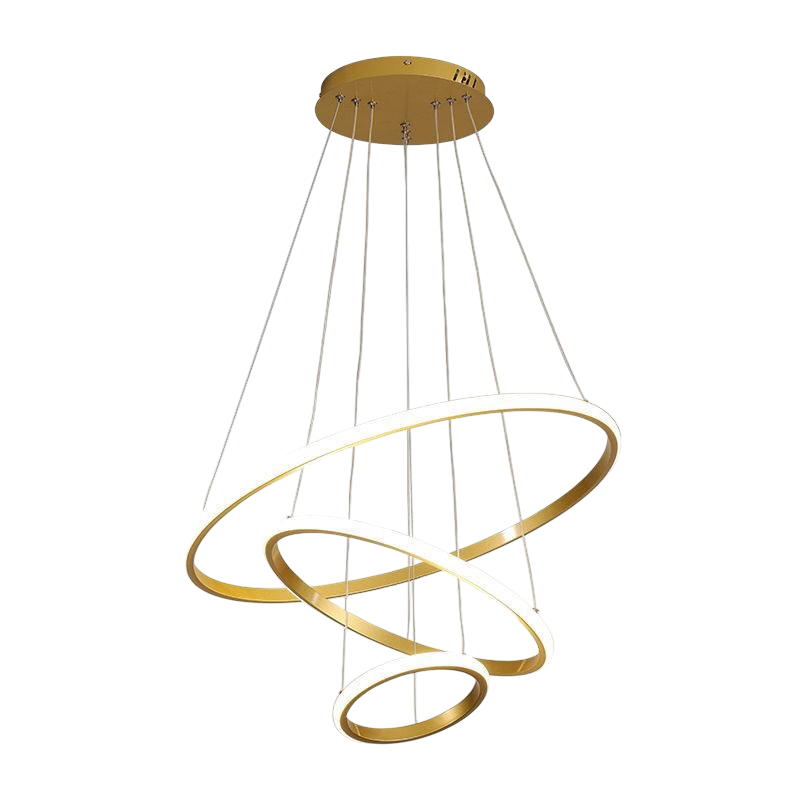 Aurovia | Luxury 3-Tier Chandelier Pendant Lamp for High Ceilings 5