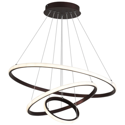 Aurovia | Luxury 3-Tier Chandelier Pendant Lamp for High Ceilings 6