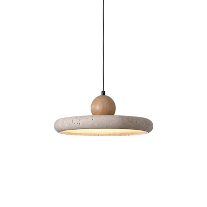 Rustic Wood Pendant Light for Cozy Home Decor - Lusomart
