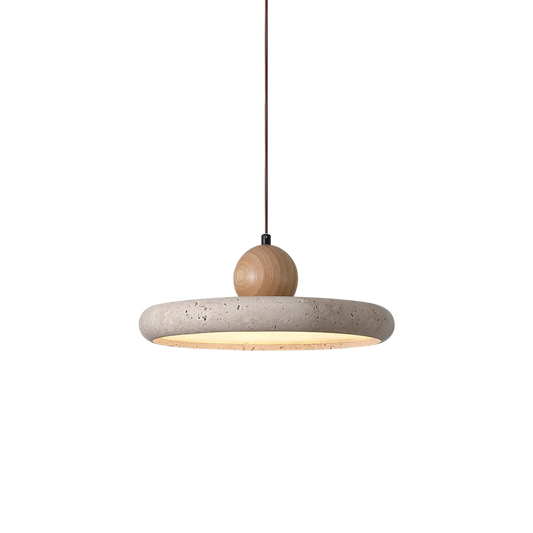 Rustic Wood Pendant Light for Cozy Home Decor - Lusomart
