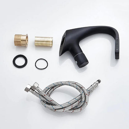 Contemporary Single Handle Waterfall Kitchen Faucet