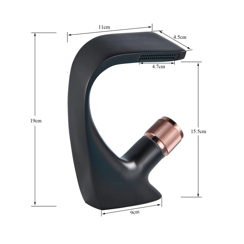 Contemporary Single Handle Waterfall Kitchen Faucet