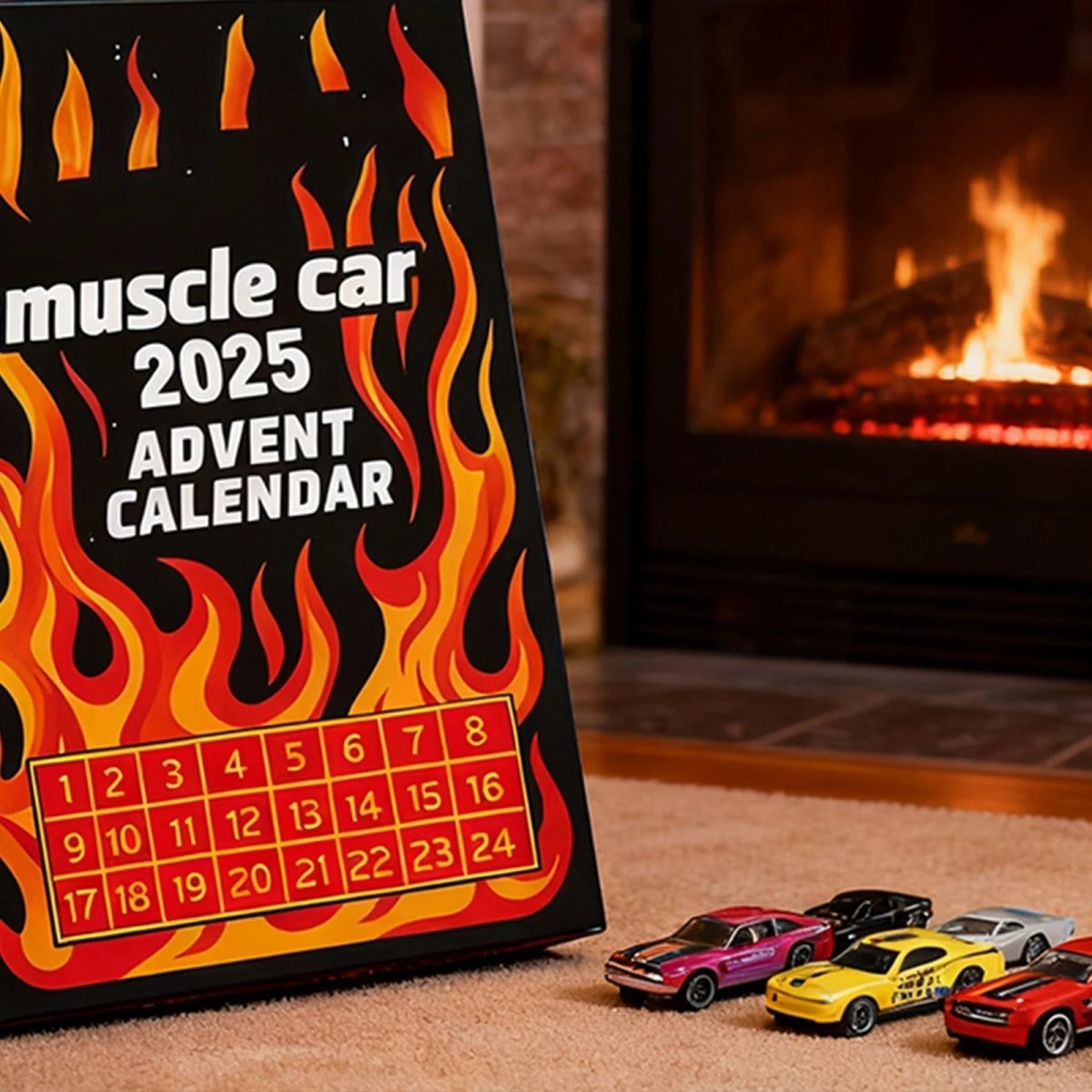 AutoFest | Exciting 2D Advent Calendar with 24 Miniature Cars 4