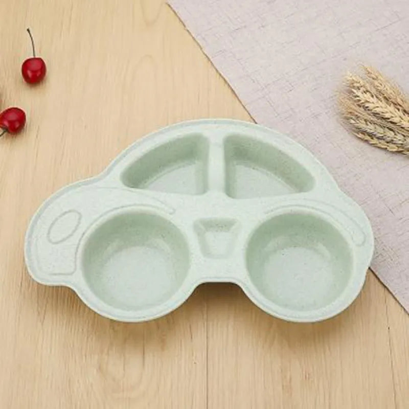 AutoPlate™ – Distribution Board in Car Design – Eco-Friendly Children's Dinner Set 2