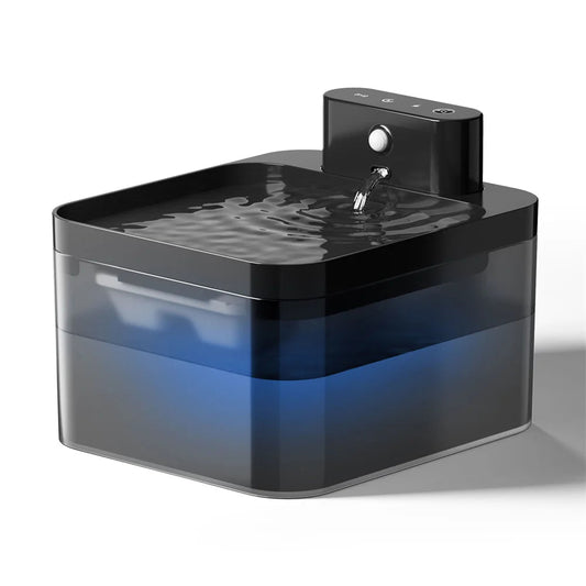 Pet Water Dispenser with Sensor and Fresh Flow - Lusomart