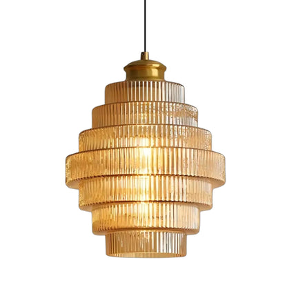 Elegant Glass Hanging Lamp for Luxury Home Decor - Lusomart