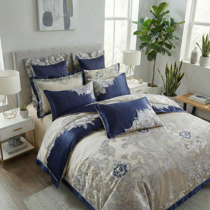 Luxury Soft Woven Bedding Set For Modern Homes