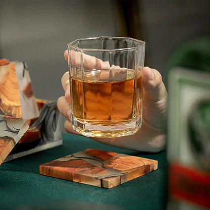 Avery Resin Coaster Set Inovessa