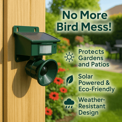 AviGuard | Innovative Motion-Activated Bird Deterrent Device for Outdoors 2