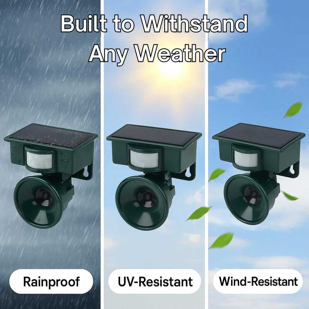 AviGuard | Innovative Motion-Activated Bird Deterrent Device for Outdoors 5
