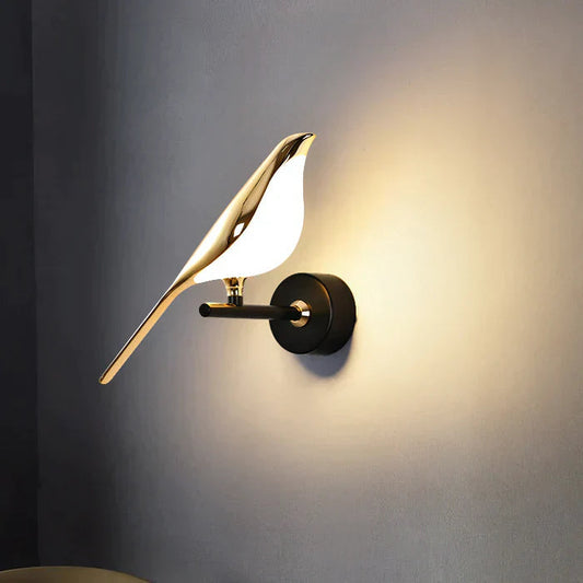 Colorful Bird LED Wall Light for Modern Home Decor - Lusomart