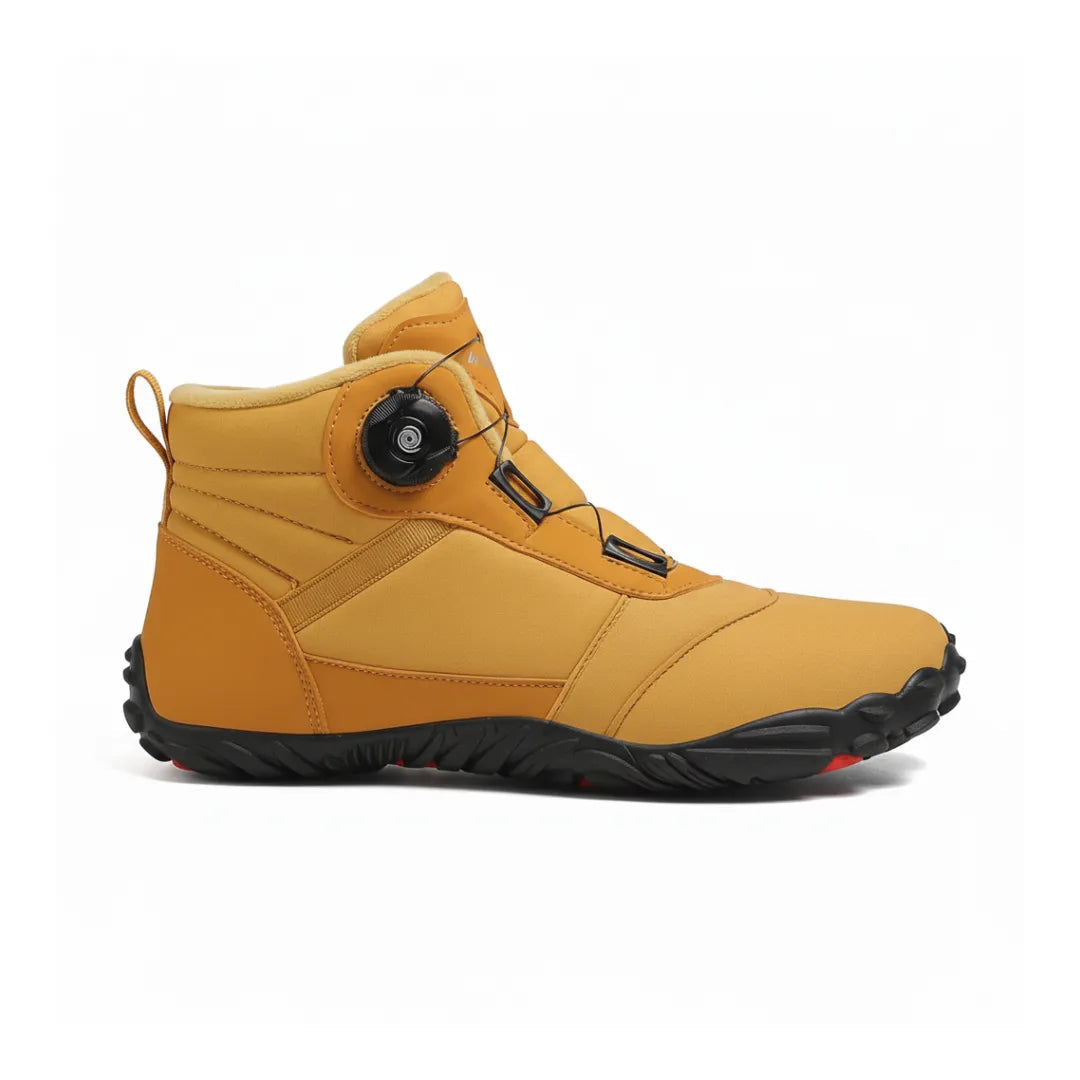 AxtonFlex | Cozy Warm Winter Barefoot Boots with Boa Closure 1