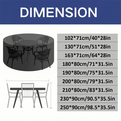 Durable Outdoor Patio Table Cover