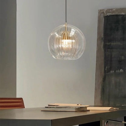 Elegant Clear Drop Pendant