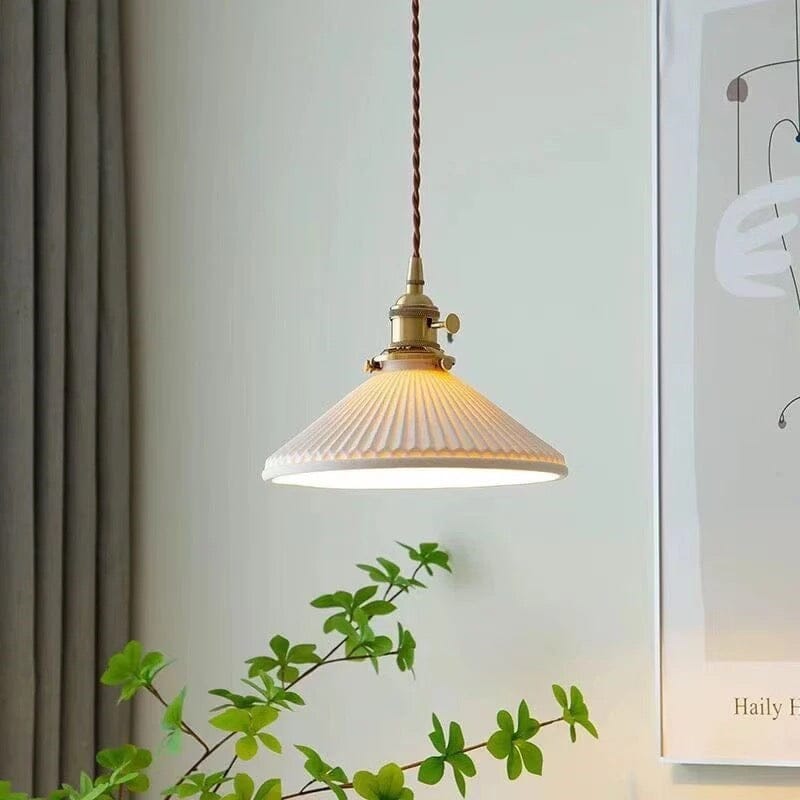 Simple Porcelain Hanging Light Fixtures - Lusomart