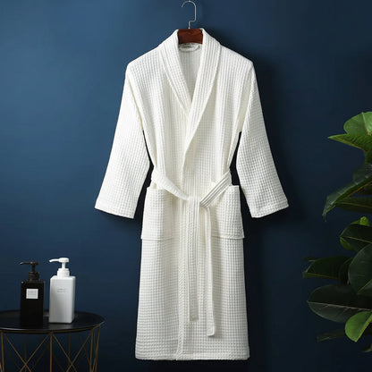 Comfortable Plush Unisex Bath Robe - Lusomart