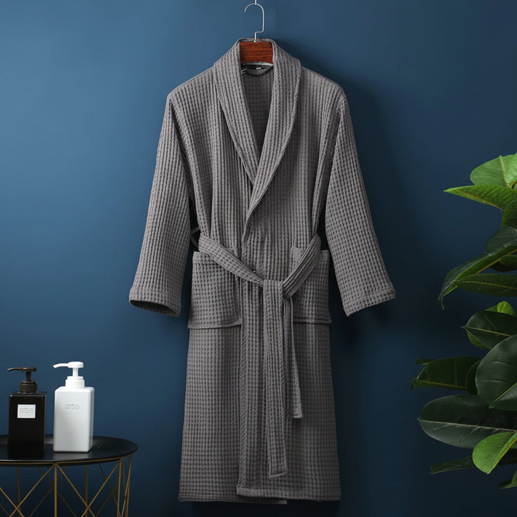 Comfortable Plush Unisex Bath Robe