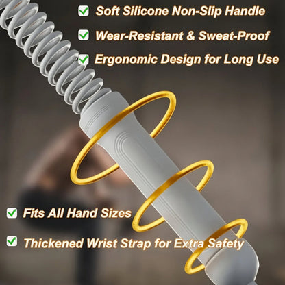 Durable Adjustable Steel Fitness Jump Rope
