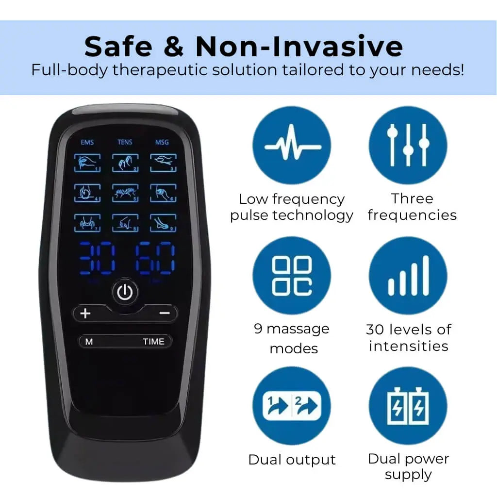 Portable Electronic Pain Relief Muscle Stimulator Device