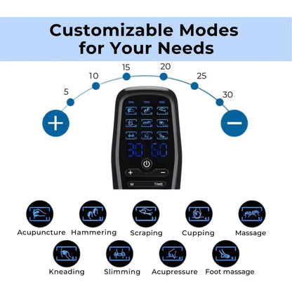 Portable Electronic Pain Relief Muscle Stimulator Device