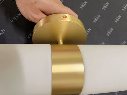 Wall Mount Brass Sconce