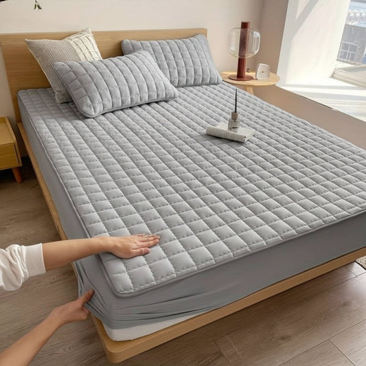 Comfortable Bed Mattress Cover Waterproof Fitted Sheet Protector - Lusomart