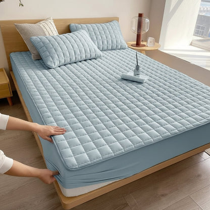 Comfortable Bed Mattress Cover Waterproof Fitted Sheet Protector