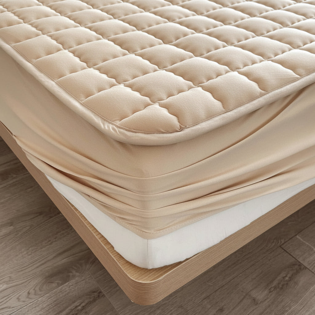 Comfortable Bed Mattress Cover Waterproof Fitted Sheet Protector