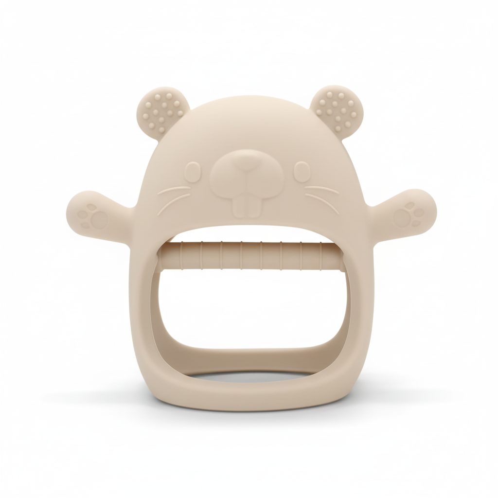 Soft Baby Teething Silicone Mitten Chew Toy