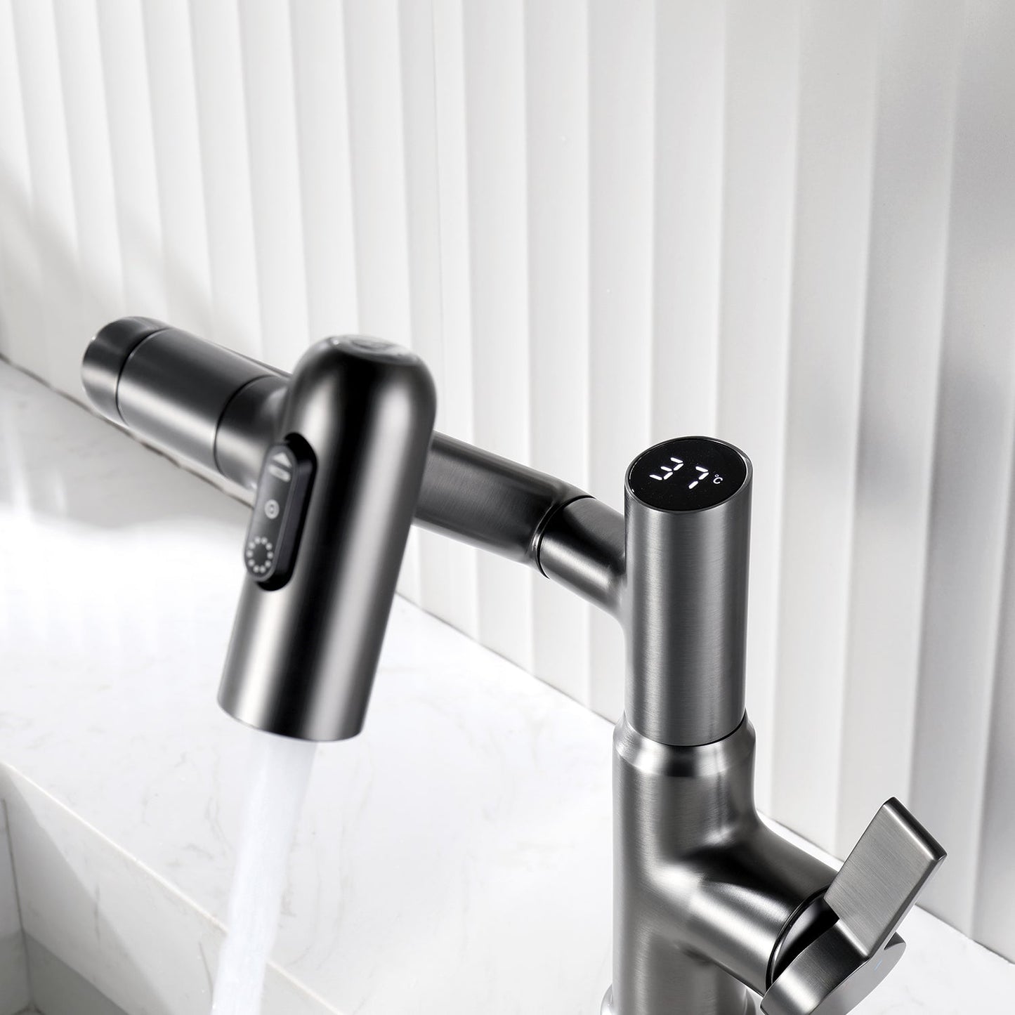 Touchless Electronic Kitchen Sink Faucet