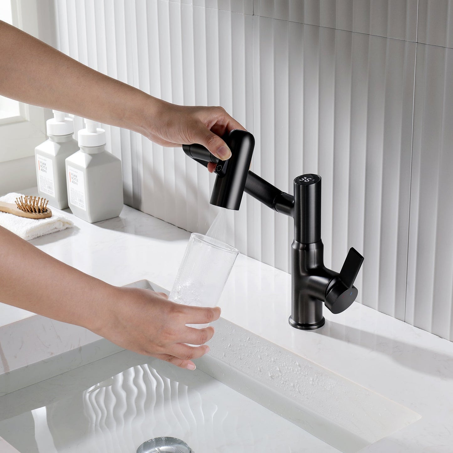 Touchless Electronic Kitchen Sink Faucet